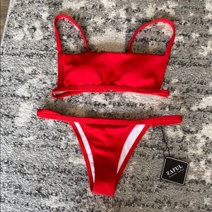COPY - Ribbed Hook String Bikini Set